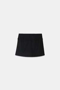 Black Belted Skort
