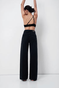 Black Straight Fit Jeans