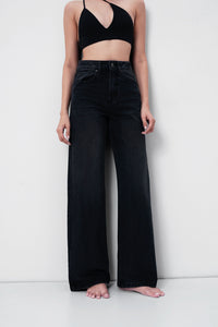 Black Straight Fit Jeans