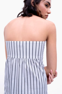 Black Striped Tube Shirt