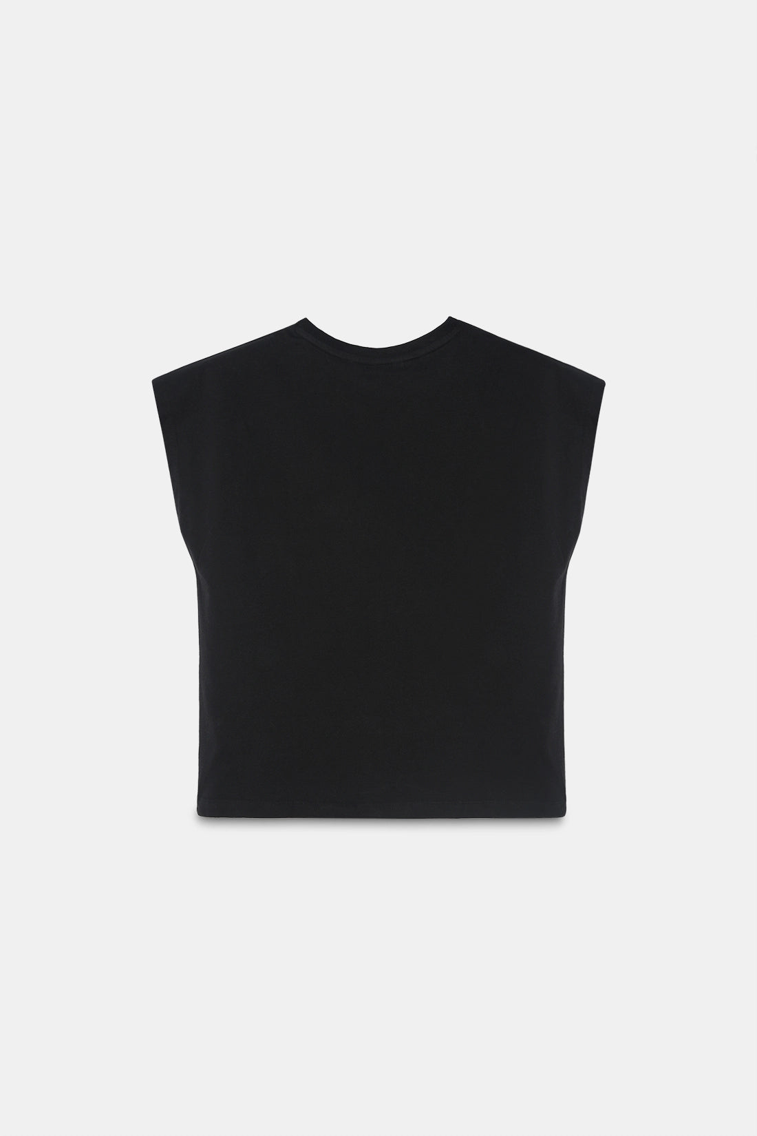Black Basic V-Neck T-Shirt