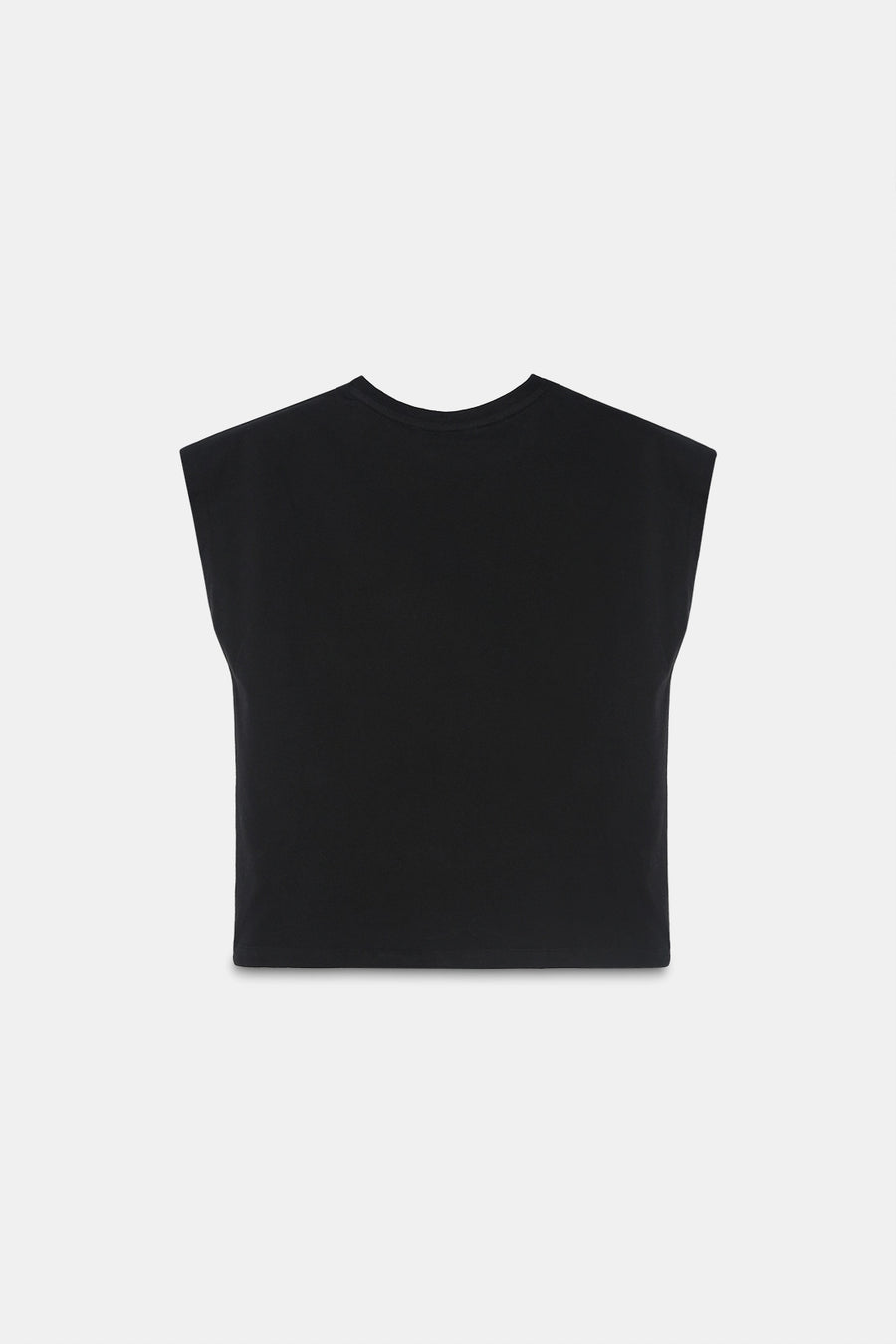 Black Basic V-Neck T-Shirt