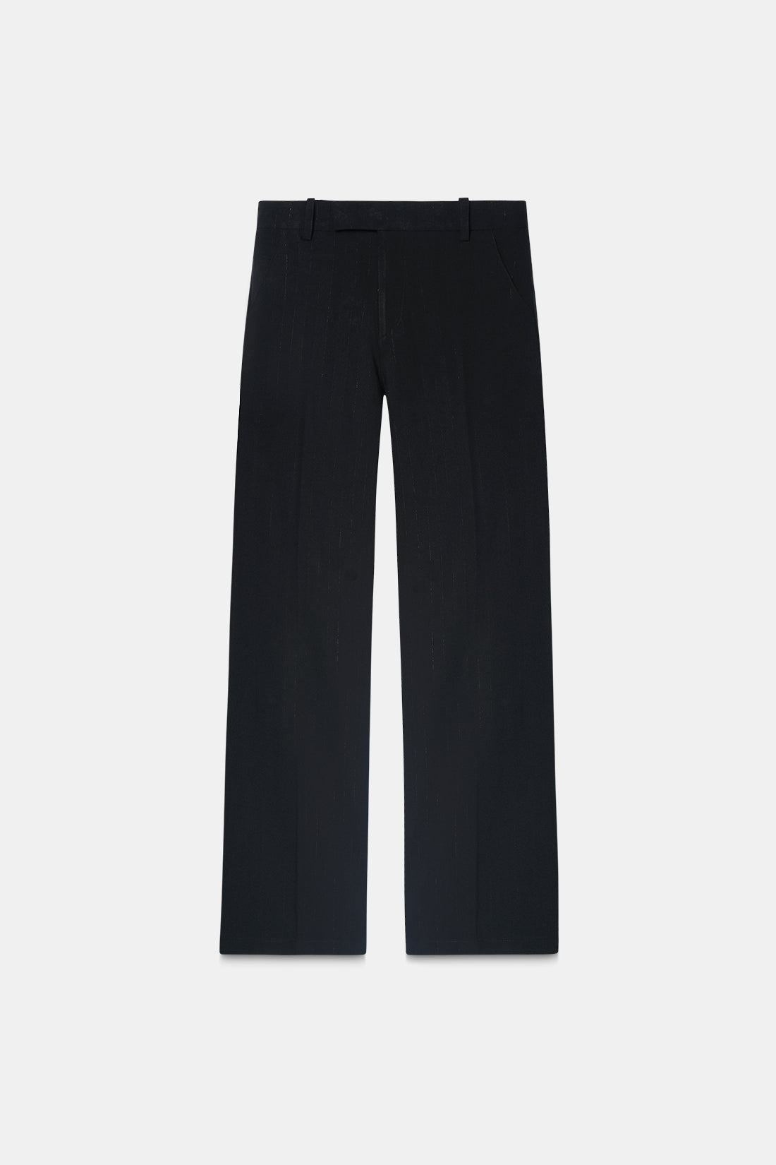 Black High-Rise Tailored Trouser