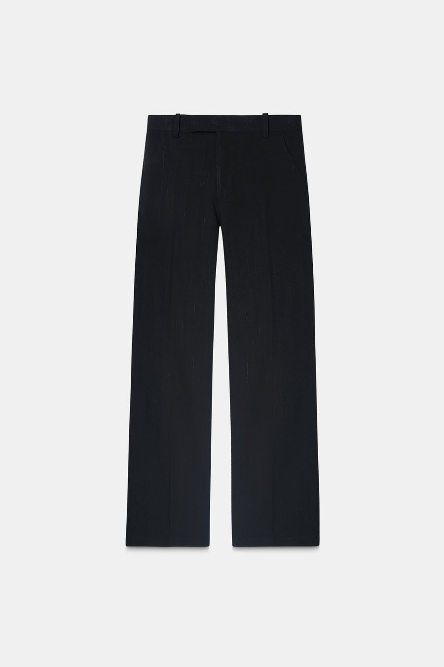 Black High-Rise Tailored Trouser