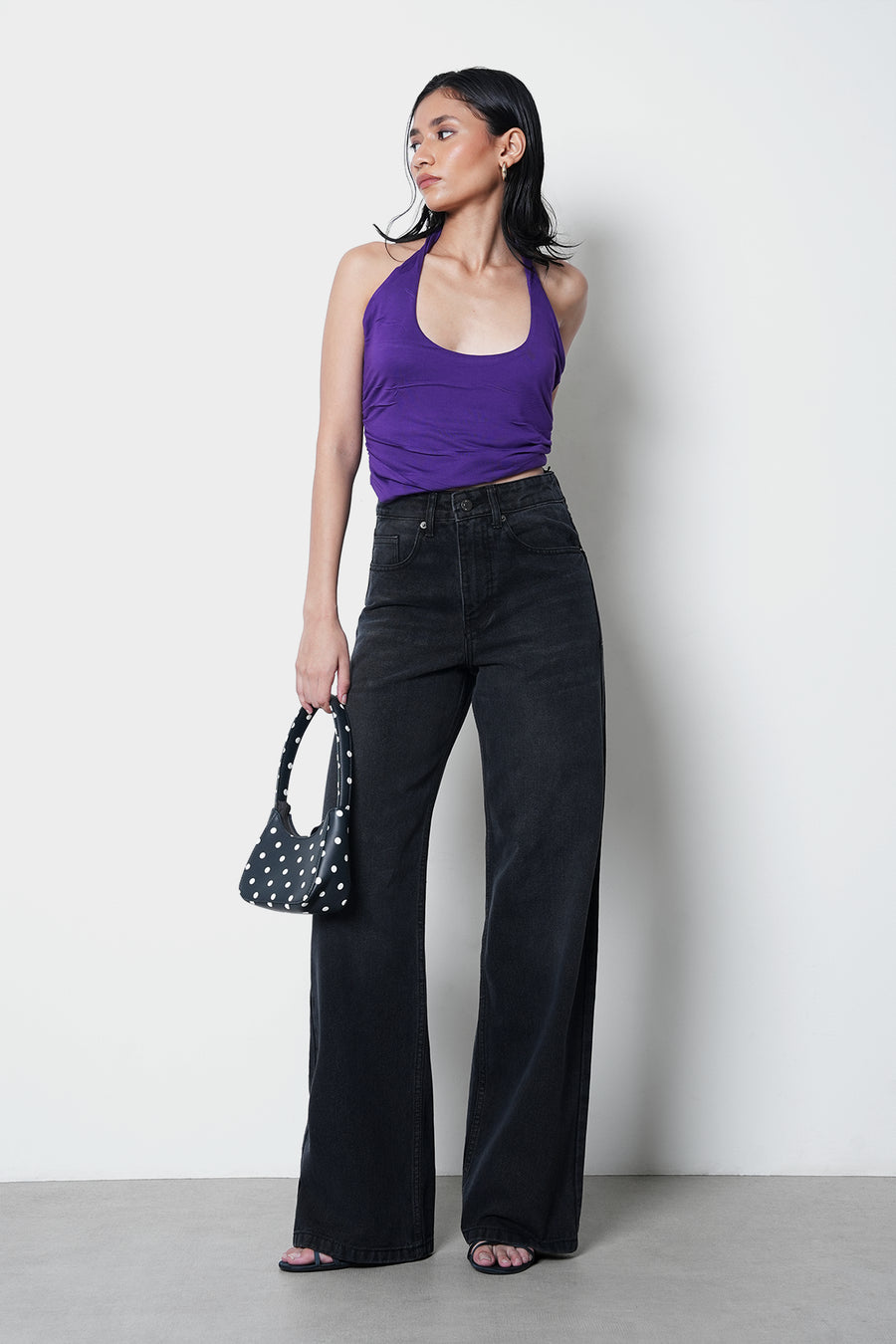 Black Straight Fit Jeans