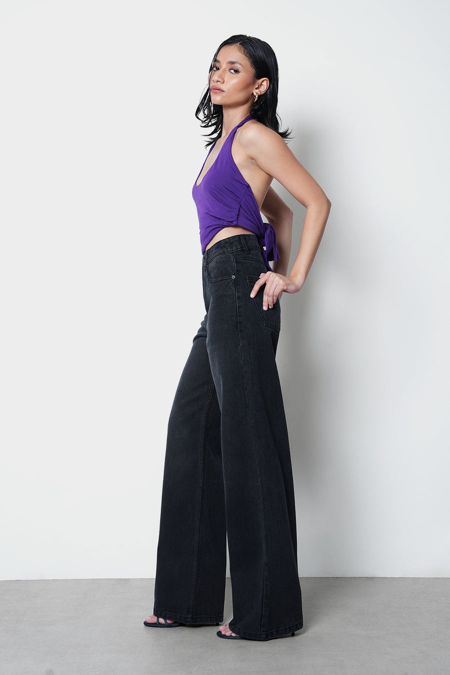 Black Straight Fit Jeans