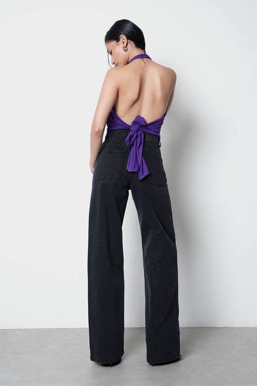 Black Straight Fit Jeans