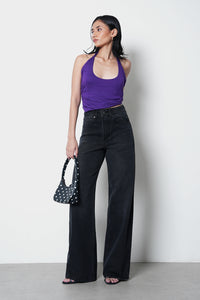 Black Straight Fit Jeans