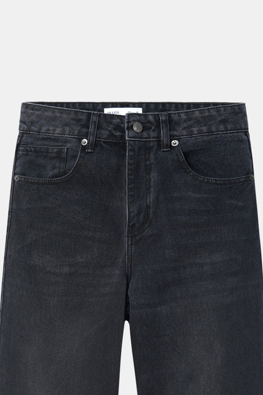 Black Straight Fit Jeans