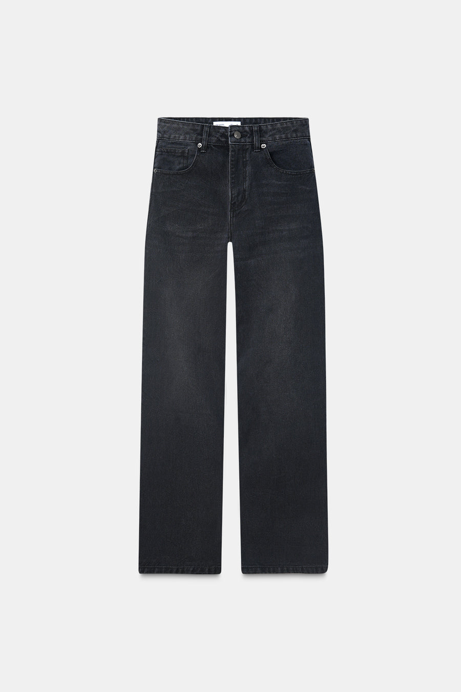 Black Straight Fit Jeans