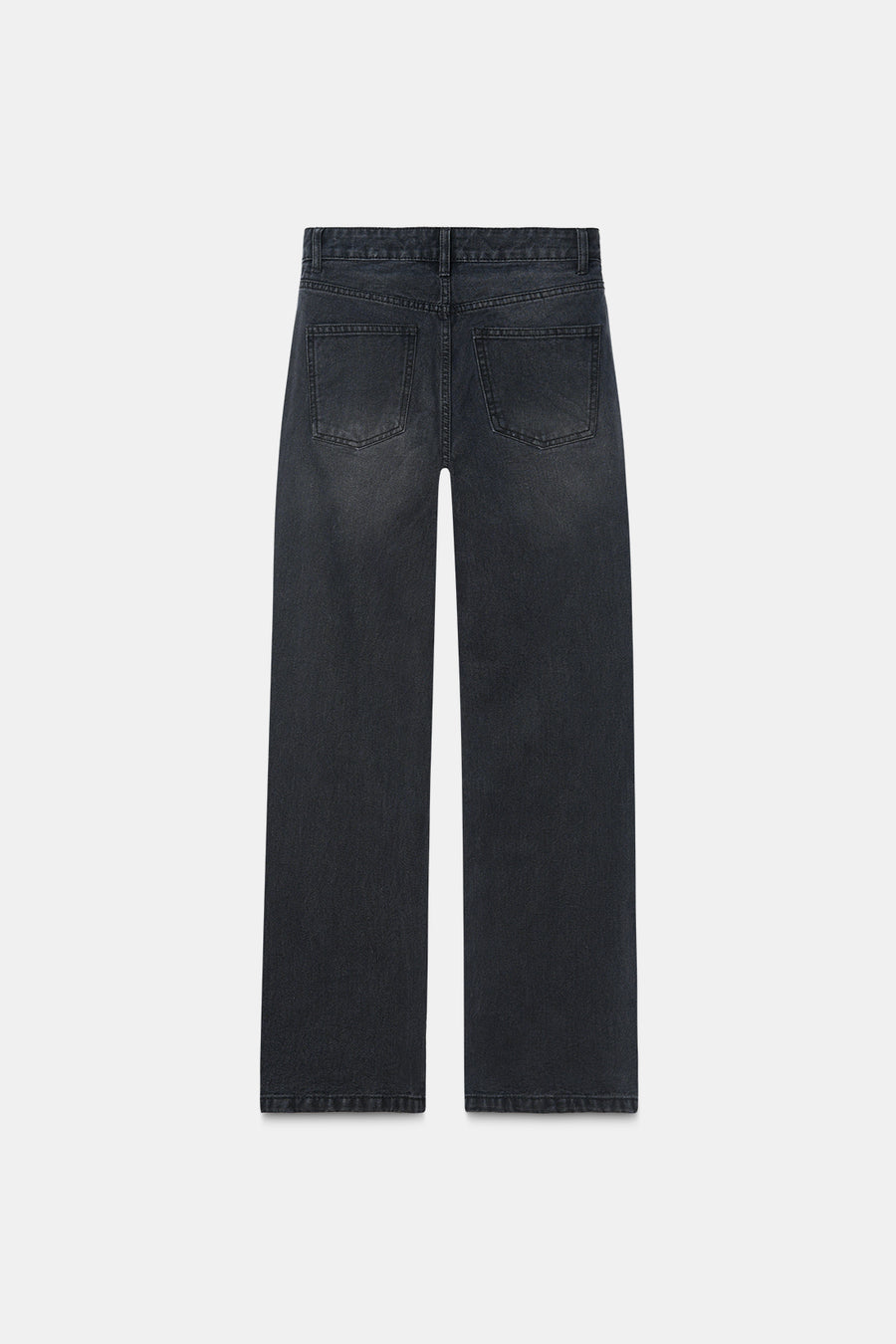 Black Straight Fit Jeans