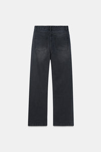 Black Straight Fit Jeans