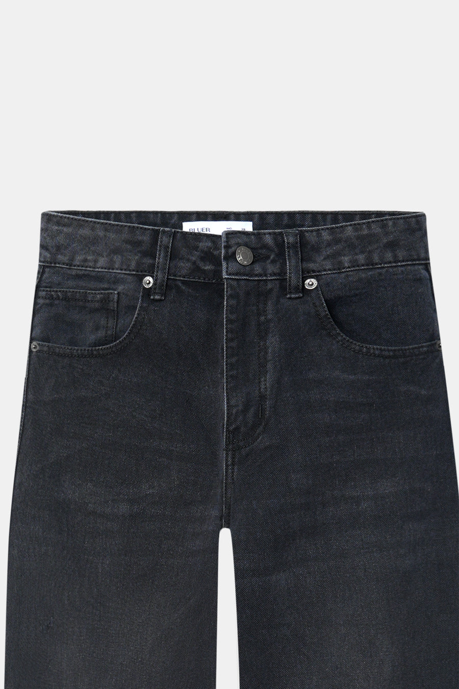 Black Straight Fit Jeans