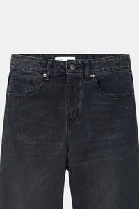 Black Straight Fit Jeans