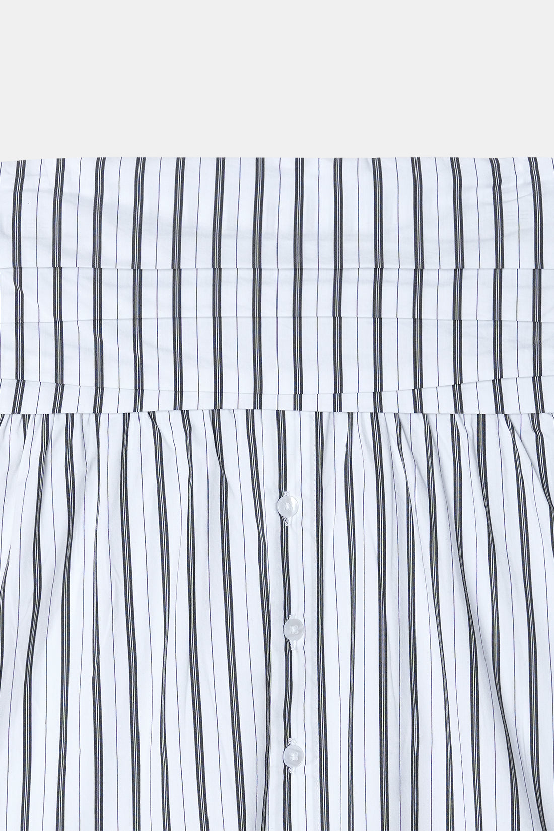 Black Striped Tube Shirt