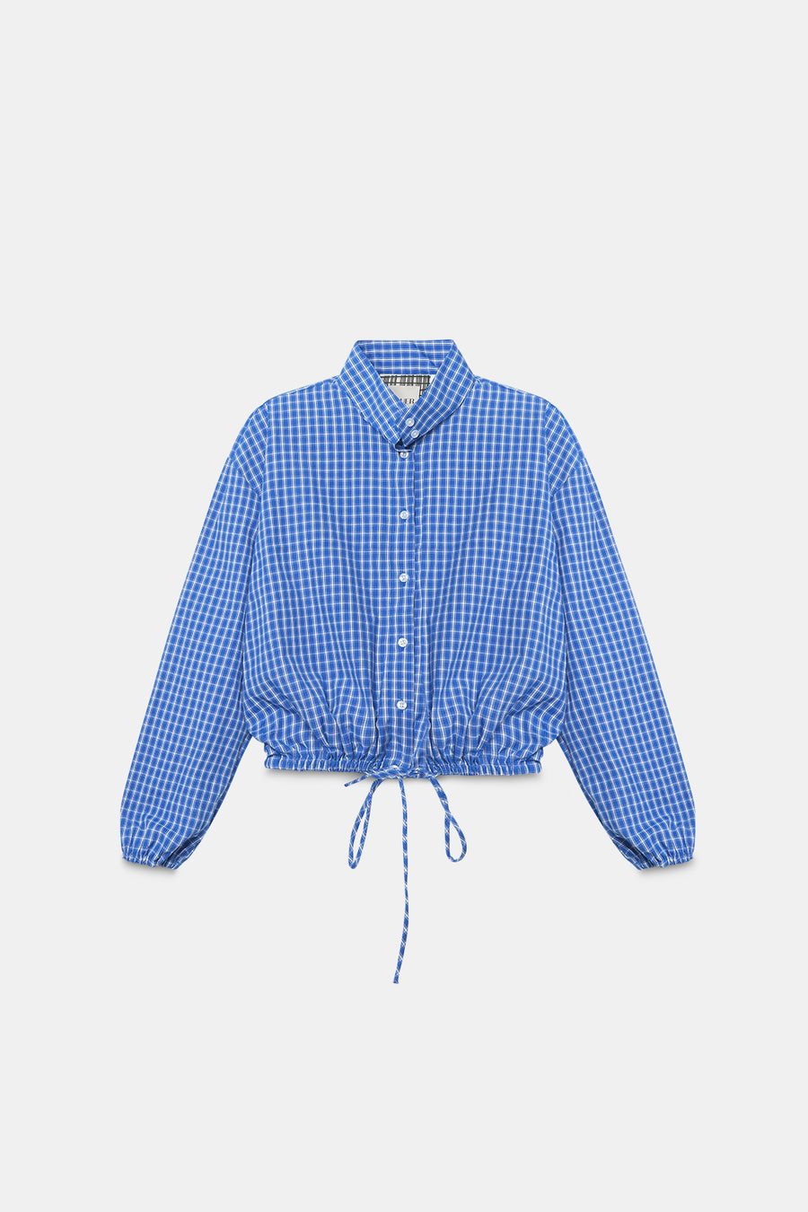 Checkered Bomber Shirt