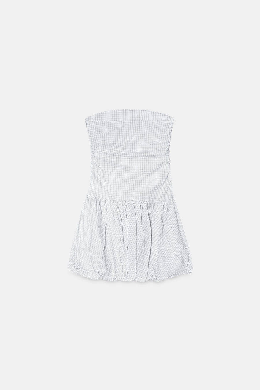 Checkered Bubble Dress