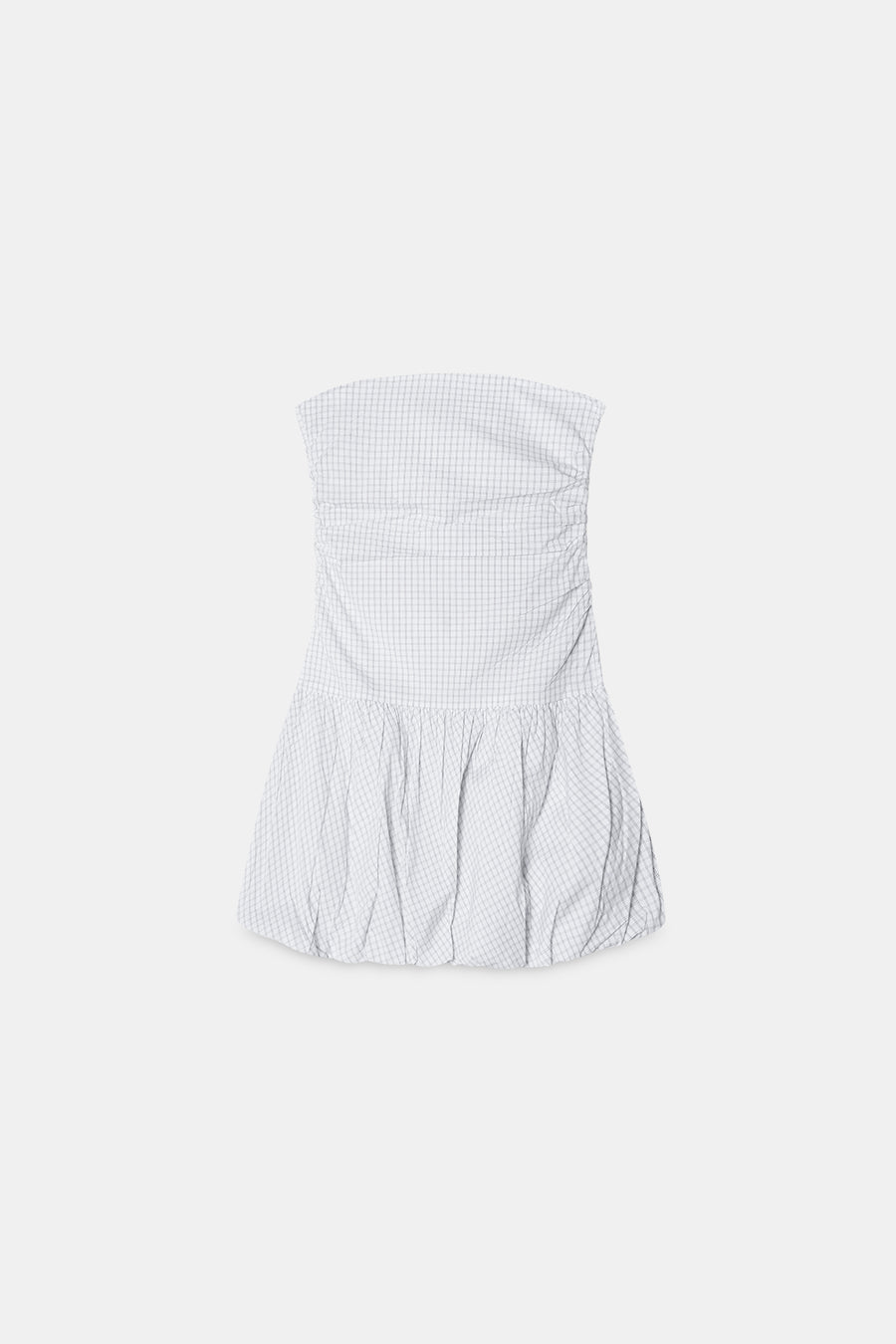 Checkered Bubble Dress