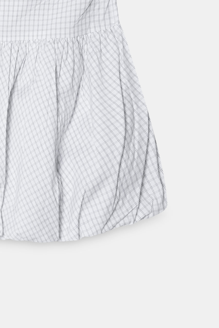 Checkered Bubble Dress