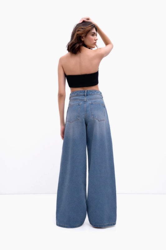 Cloud Tint Baggy Jeans