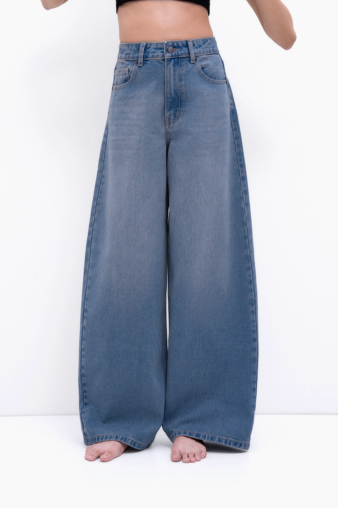 Cloud Tint Baggy Jeans