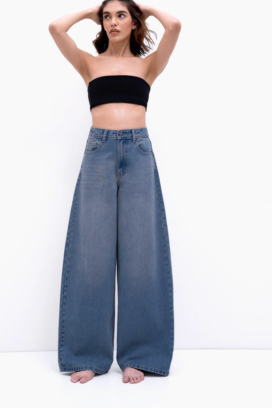 Cloud Tint Baggy Jeans