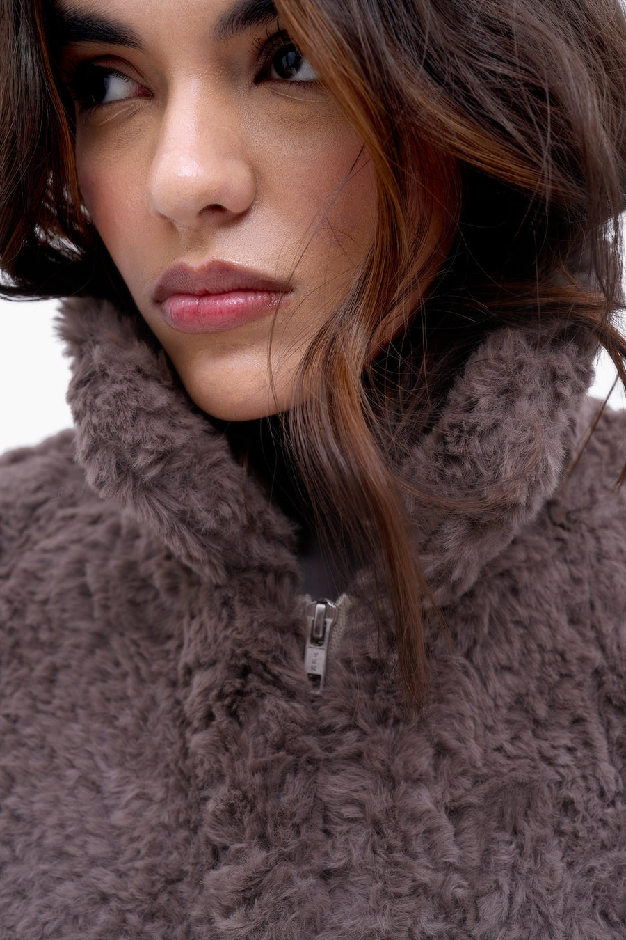 Cocoa Faux Fur Vest
