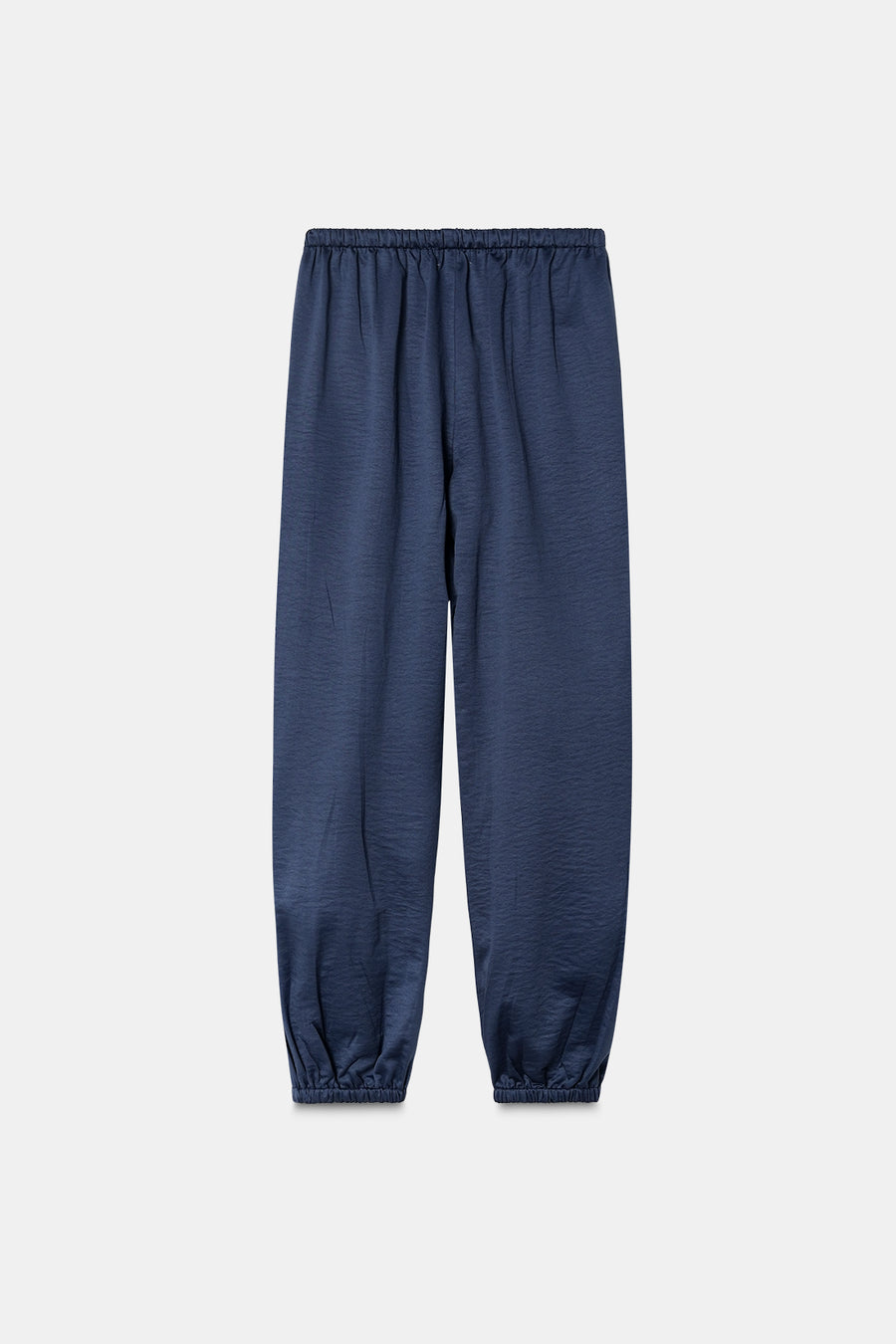 Crushed Satin Sarouel Trousers