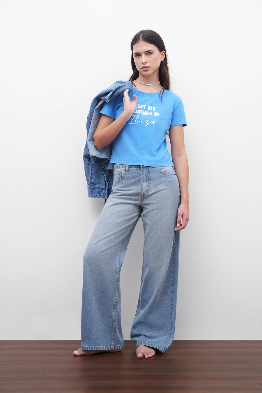 Blue Ibiza Graphic T-Shirt