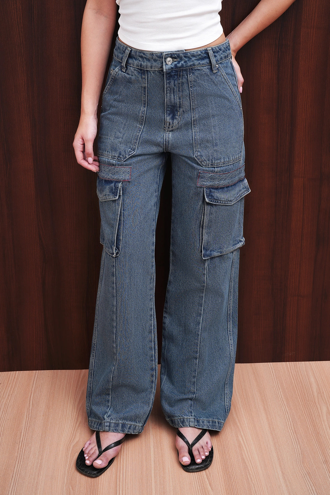 Dirty Wash Ⅵ - Cargo Jeans