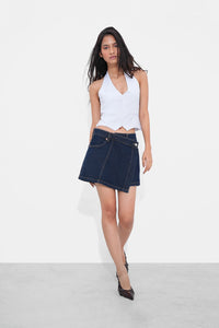 White Halterneck Waistcoat