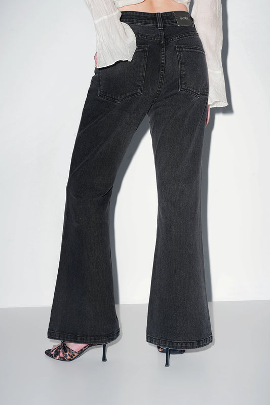 Black Bootcut Jeans