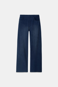 Dark Blue Denim Sweatpants