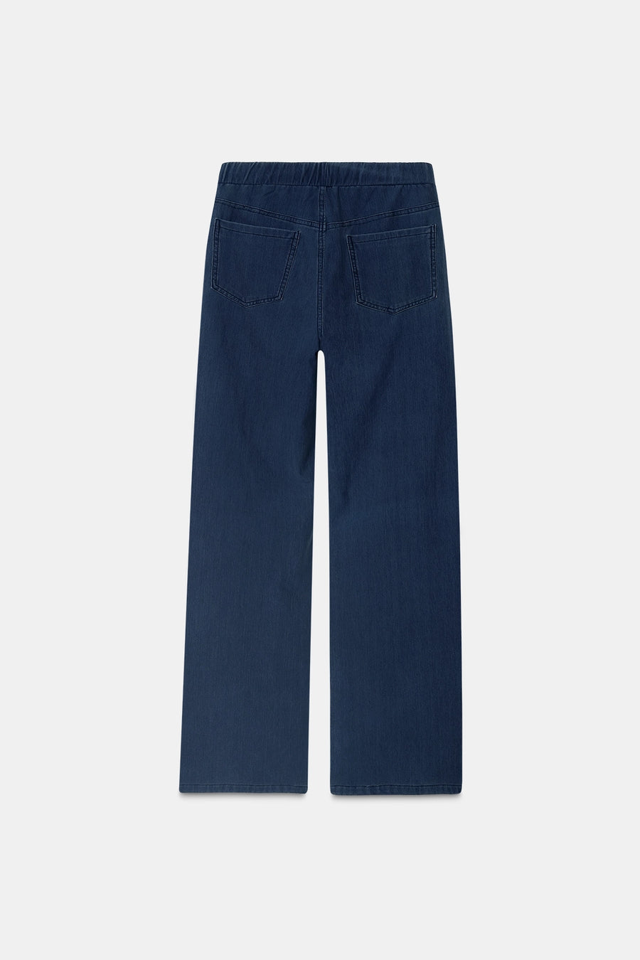 Dark Blue Denim Sweatpants