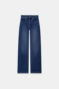 Dark Blue Straight Fit Jeans