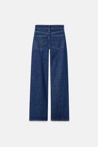 Dark Blue Straight Fit Jeans