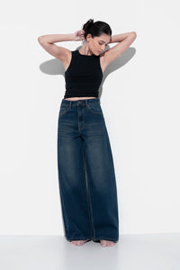 Dark Vintage Baggy Jeans