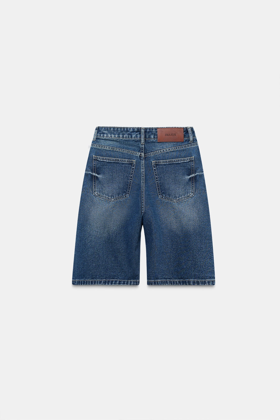 Deep Blue Washed Jorts