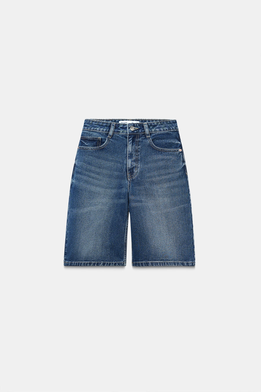 Deep Blue Washed Jorts