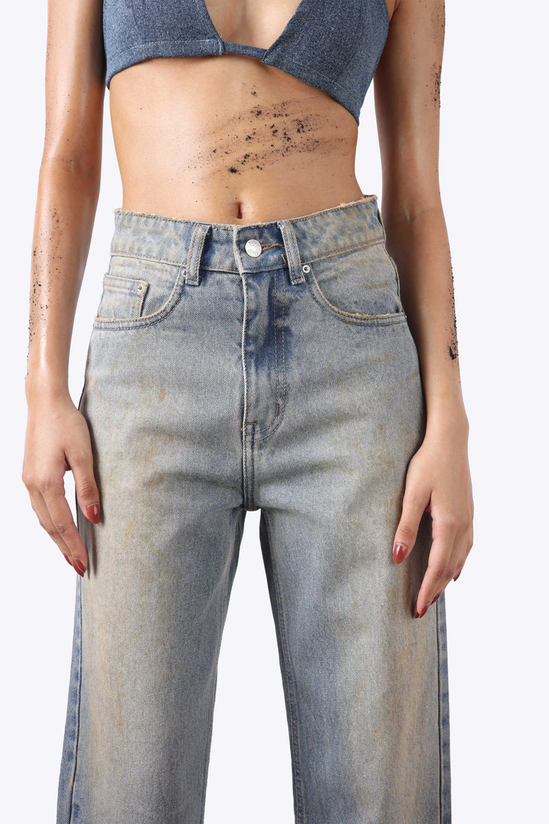 Dirty Wash IV - Straight Fit Jeans