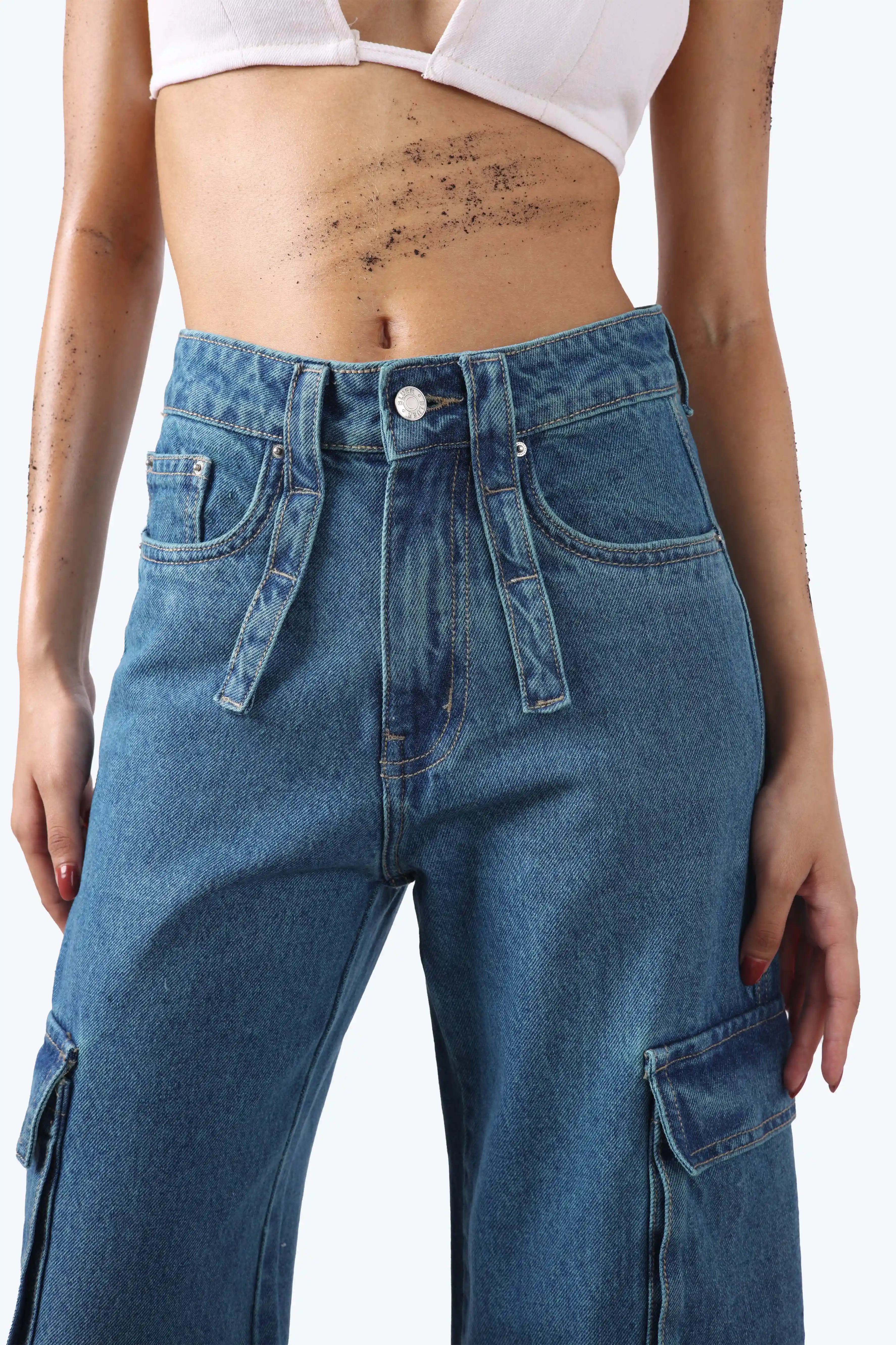 Dirty Wash VII - Cargo Jeans