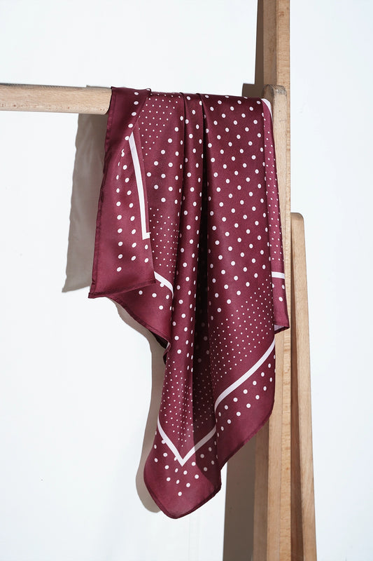 Dotted Print Scarf