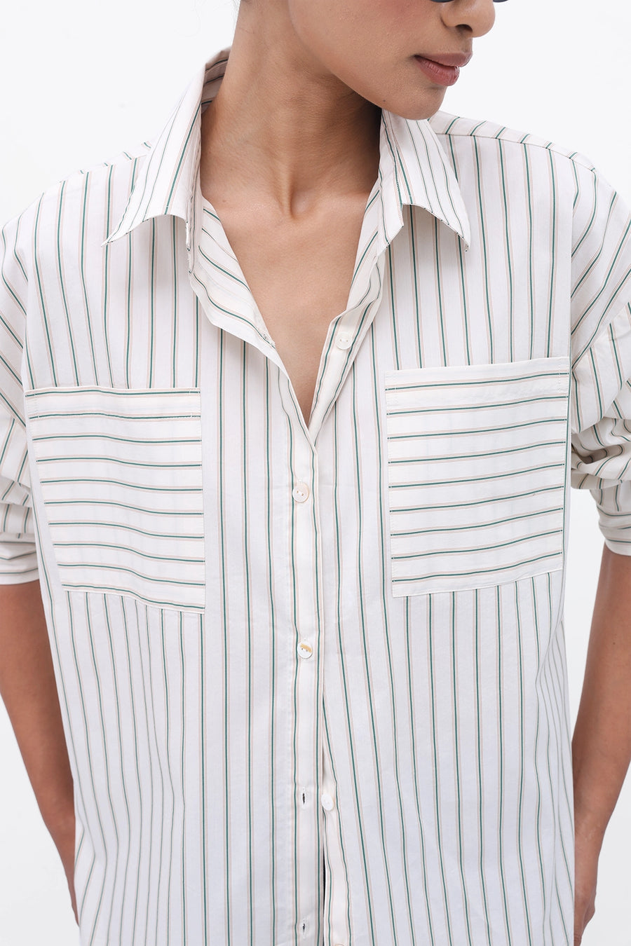 Dual Pocket Oversized Shirt