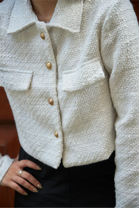 White Tweed Jacket