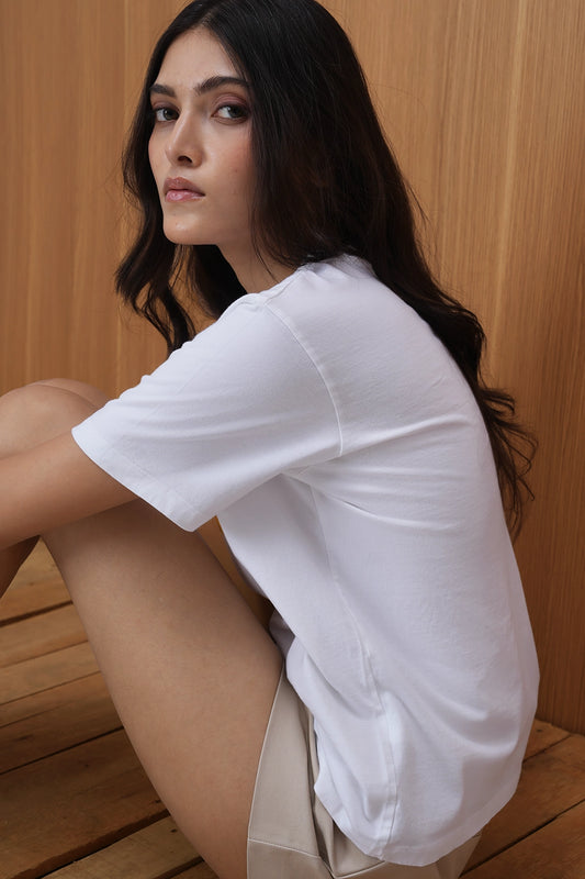 Embroidered Fruit-Tee