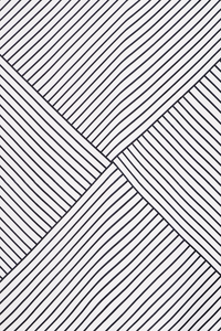 Geometric Stripe-Print Scarf