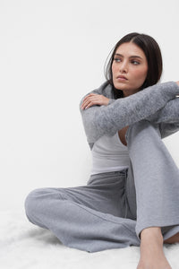 Grey Flared Joggers