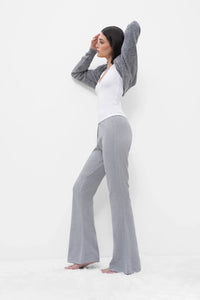 Grey Flared Joggers