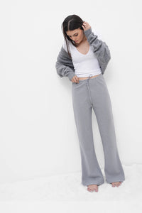 Grey Flared Joggers