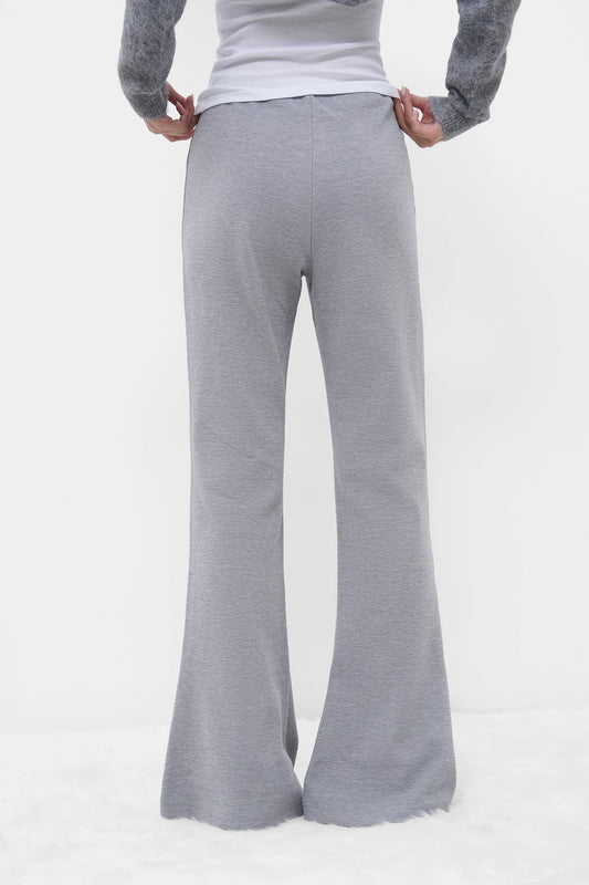 Grey Flared Joggers